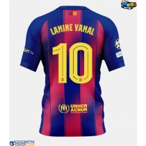 Moški Nogometni dresi Barcelona Lamine Yamal #10 Domači 2025-26 Kratek Rokav